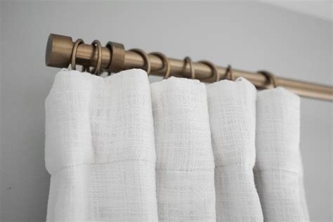 metal fabric rings|how to attach rings curtains.